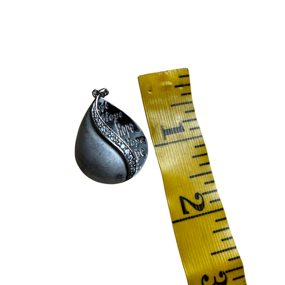 Sterling Silver Hope Pendant - Picture 6 of 7
